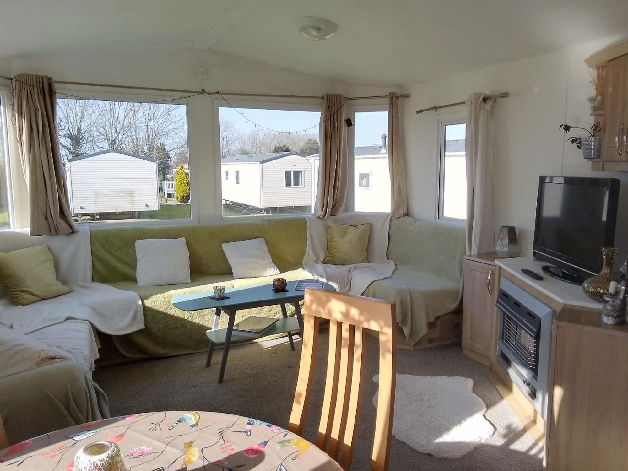 Private Caravan Situated At Parkdean Holiday Resort St Margaret'S At Cliffe Number 18 Exterior foto